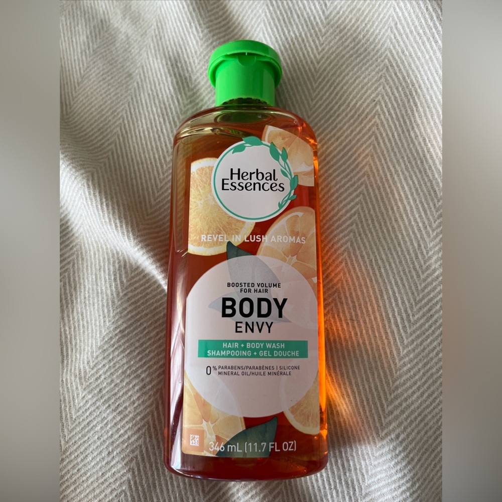 Herbal Essence Vokume Body Envy Hair & Body Wash New 11.7 OZ 0% Parabens
